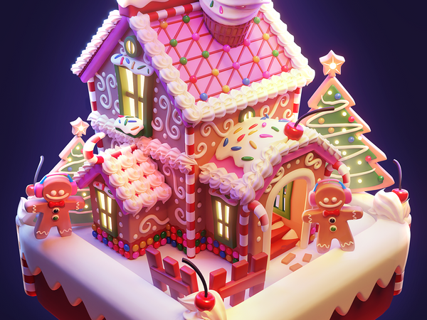 Create Cute 3D Illustration with Blender