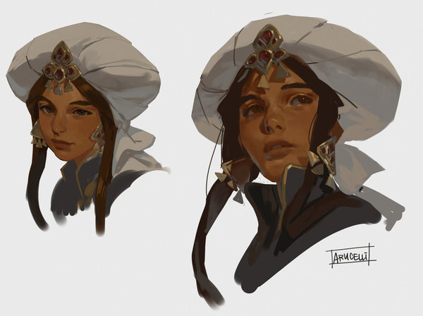 Character Concept Design: From Fundamentals to Illustration Digital Drawing Arucelli 